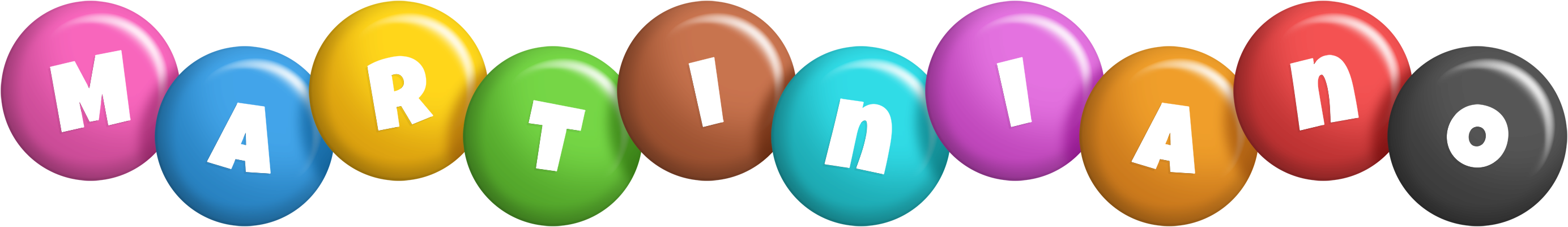 Martiniano candy logo