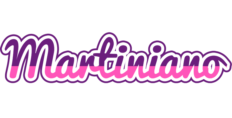 Martiniano cheerful logo