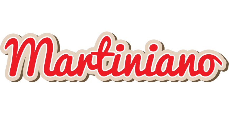 Martiniano chocolate logo