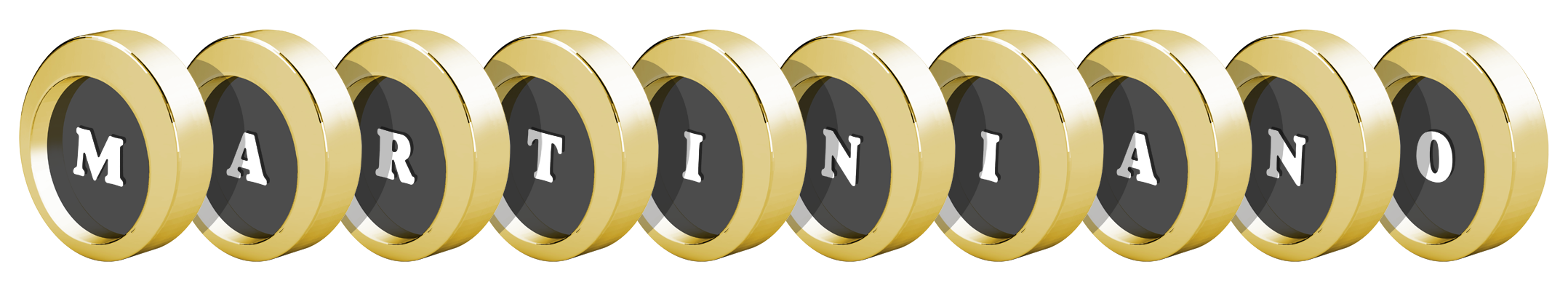 Martiniano gold logo