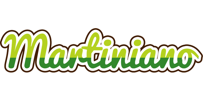 Martiniano golfing logo