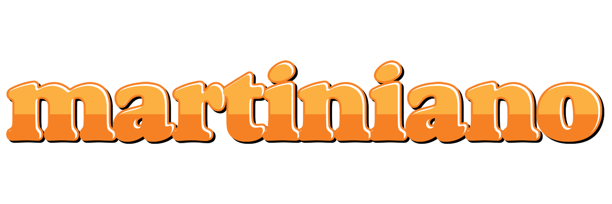 Martiniano orange logo