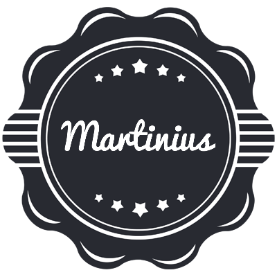 Martinius badge logo