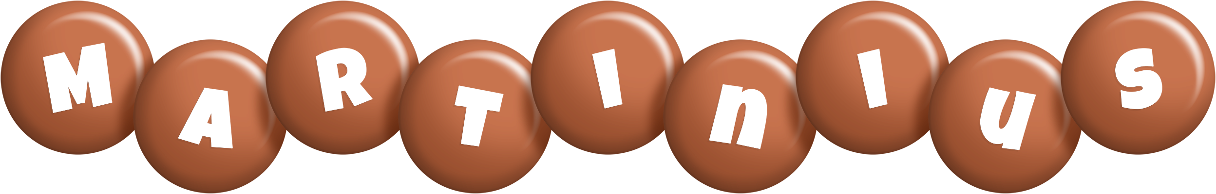 Martinius candy-brown logo