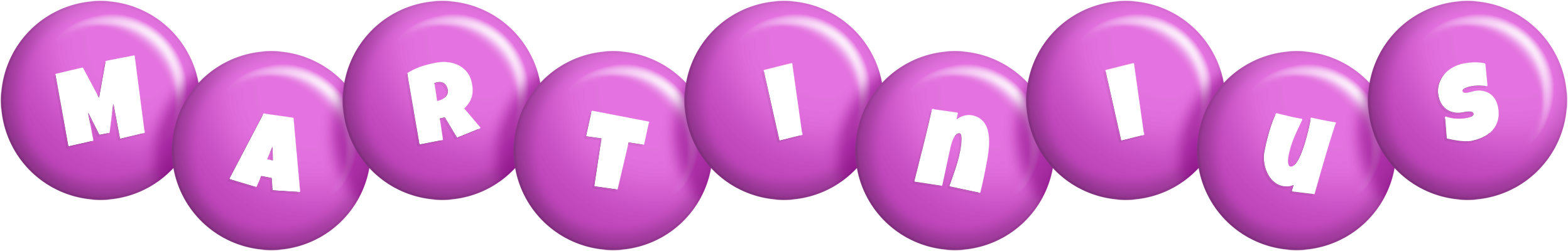 Martinius candy-purple logo