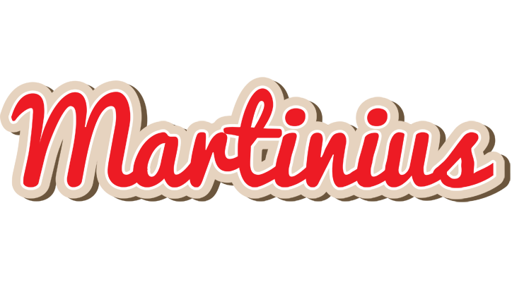 Martinius chocolate logo