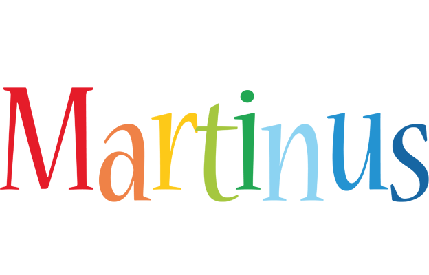 Martinus birthday logo