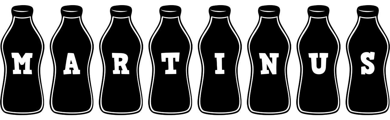 Martinus bottle logo