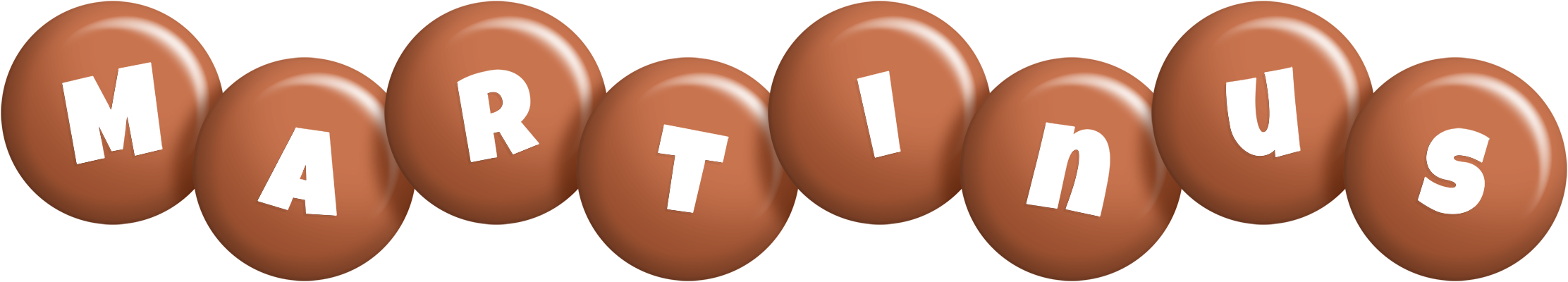 Martinus candy-brown logo