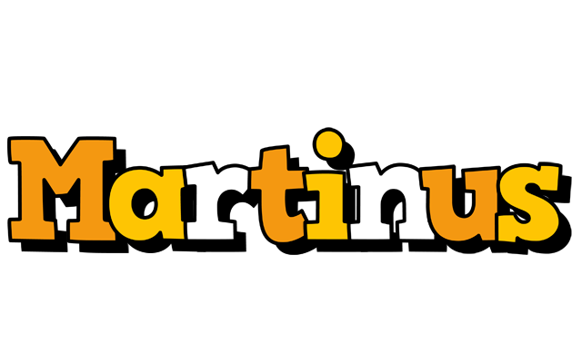 Martinus cartoon logo