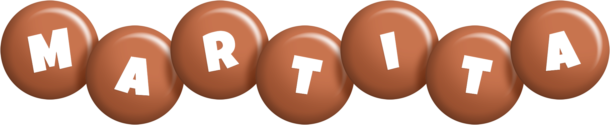 Martita candy-brown logo
