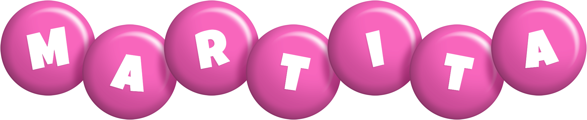 Martita candy-pink logo