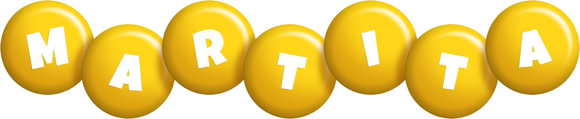 Martita candy-yellow logo