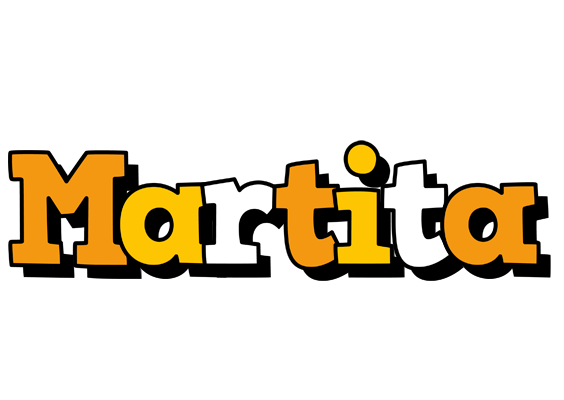 Martita cartoon logo