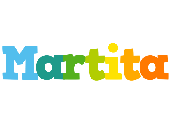 Martita rainbows logo