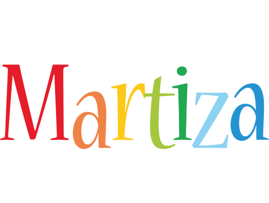 Martiza birthday logo