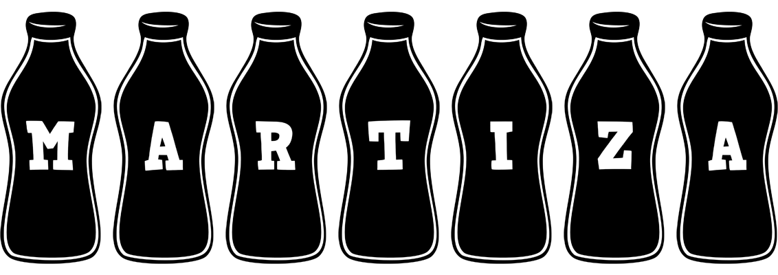 Martiza bottle logo
