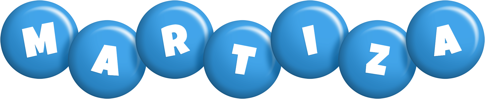 Martiza candy-blue logo