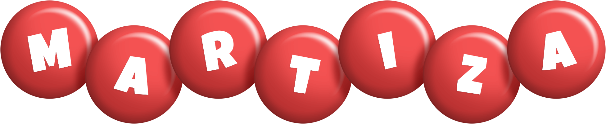 Martiza candy-red logo