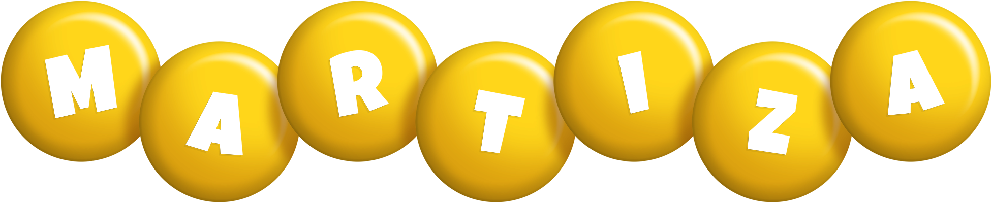 Martiza candy-yellow logo