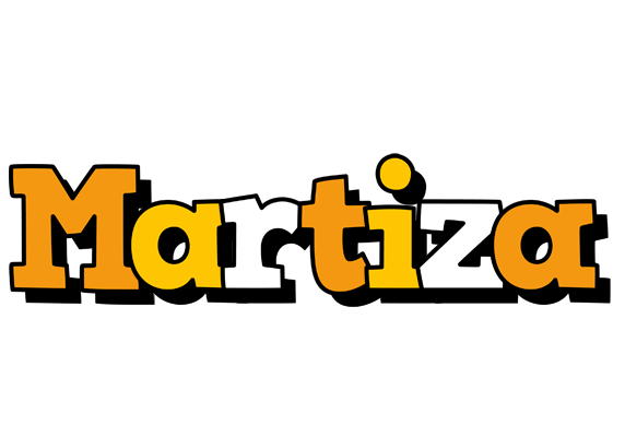 Martiza cartoon logo