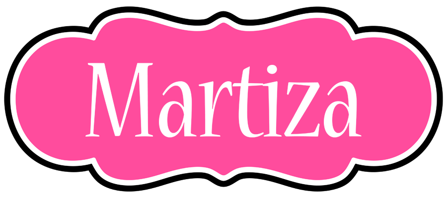 Martiza invitation logo