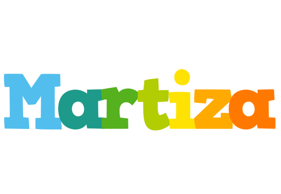 Martiza rainbows logo