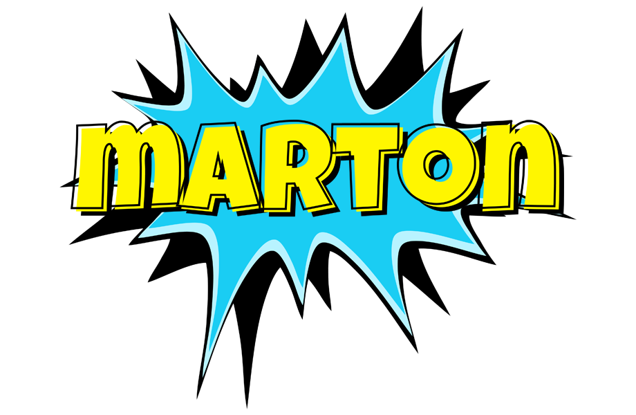 Marton amazing logo