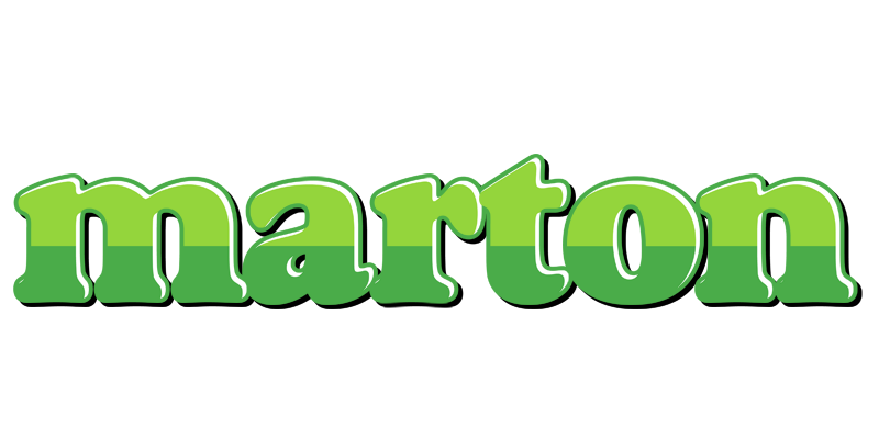 Marton apple logo