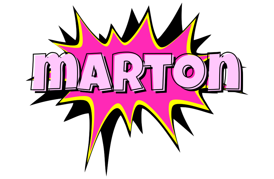 Marton badabing logo
