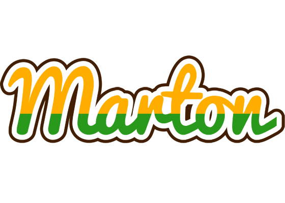 Marton banana logo