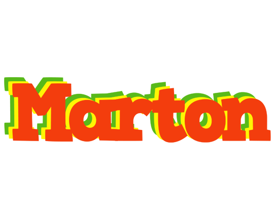 Marton bbq logo