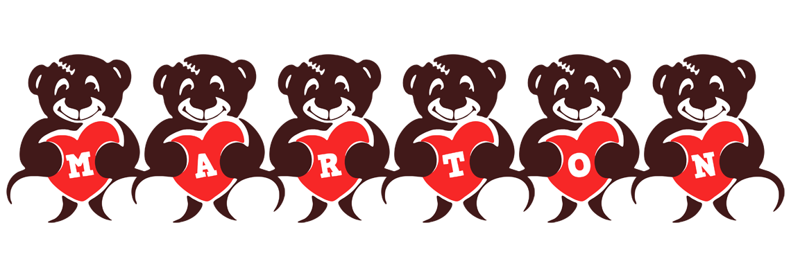 Marton bear logo