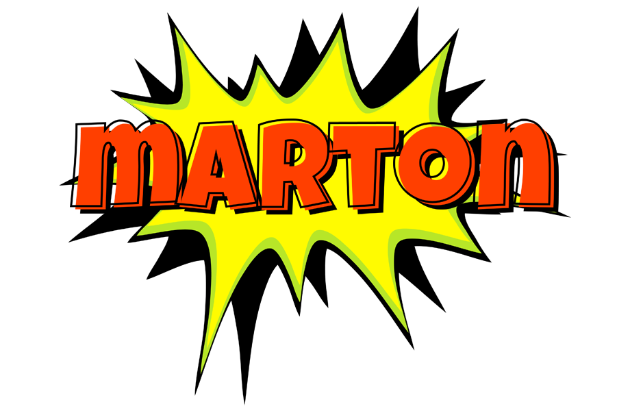 Marton bigfoot logo