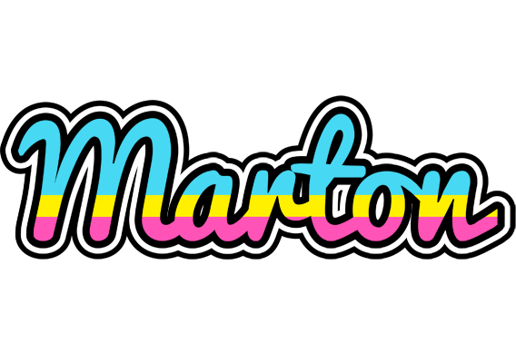 Marton circus logo
