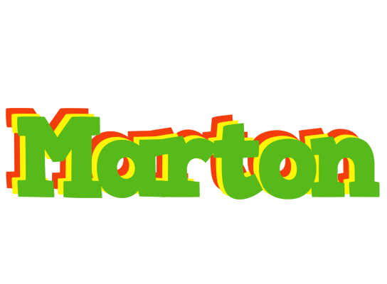 Marton crocodile logo