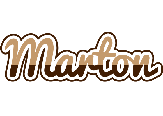Marton exclusive logo