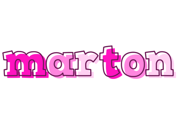 Marton hello logo