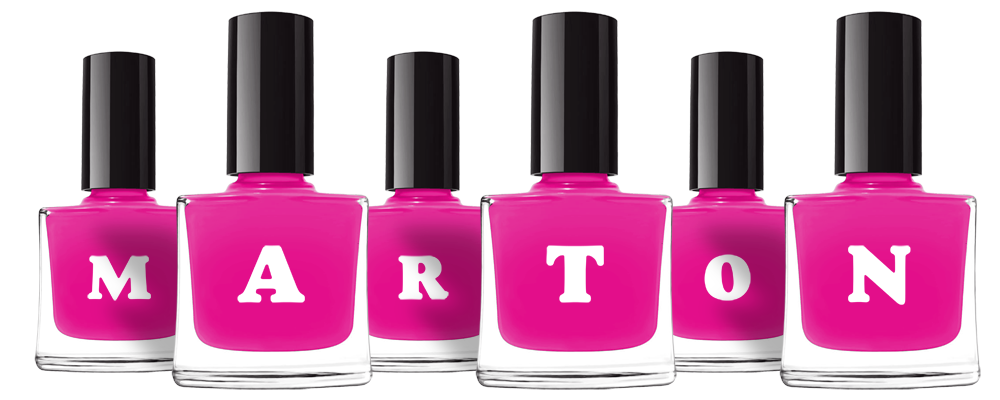 Marton nails logo