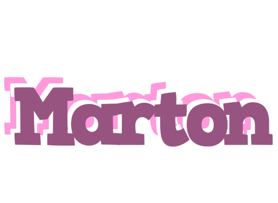 Marton relaxing logo