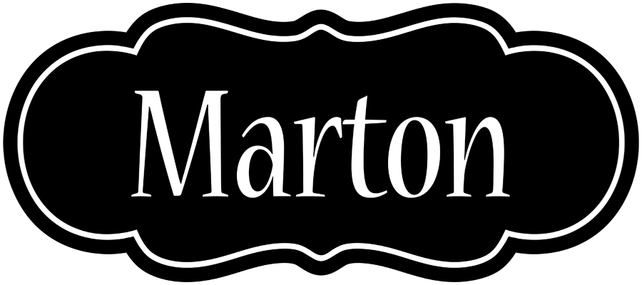 Marton welcome logo