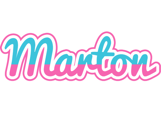 Marton woman logo