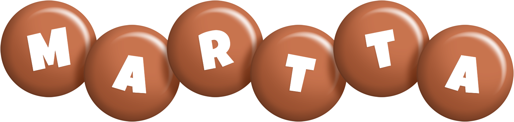 Martta candy-brown logo