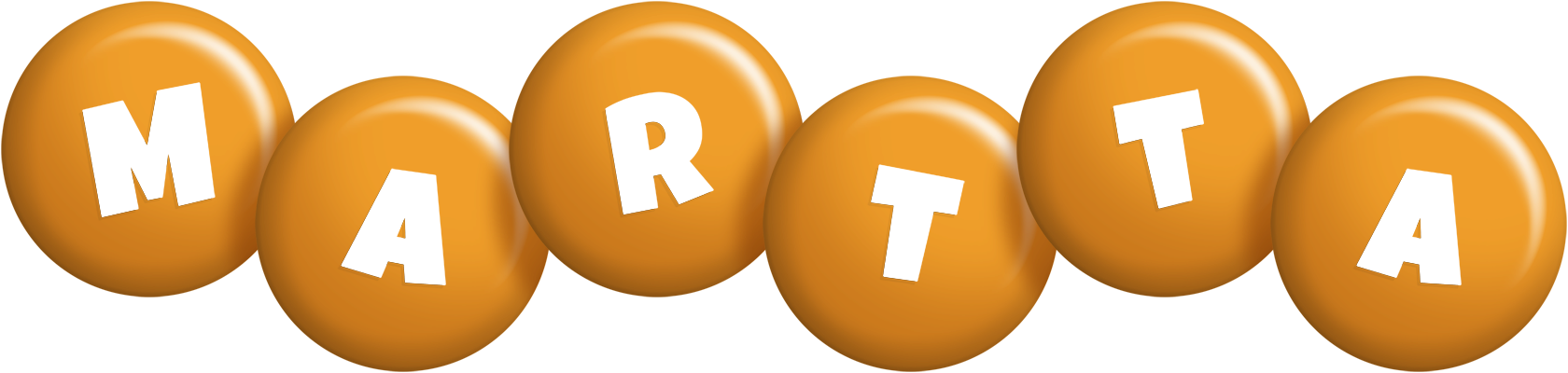 Martta candy-orange logo