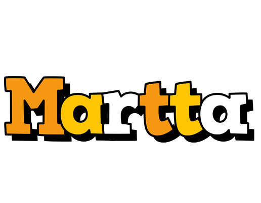 Martta cartoon logo
