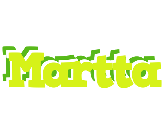 Martta citrus logo