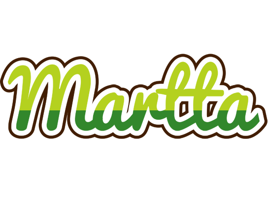 Martta golfing logo