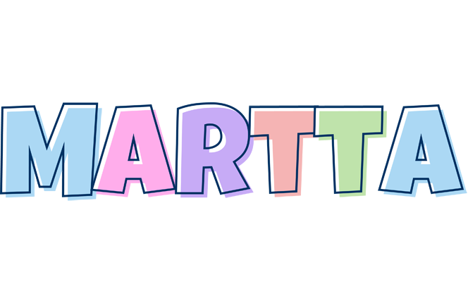 Martta pastel logo