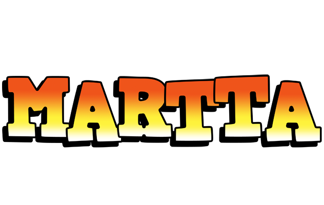 Martta sunset logo