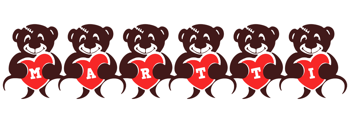 Martti bear logo